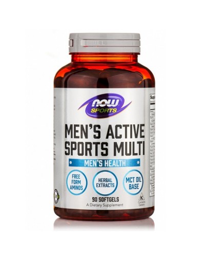 NOW SPORTS MENS ACTIVE SPORTS MULTI 90softgels