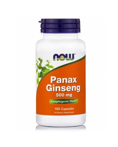 NOW PANAX GINSENG 500mg 100caps