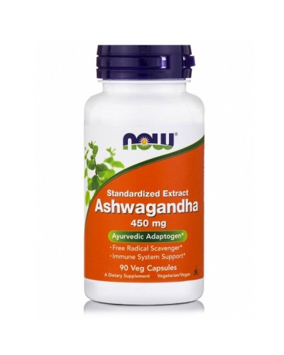 NOW ASHWAGANDHA EXTRACT 450mg 90Veg caps