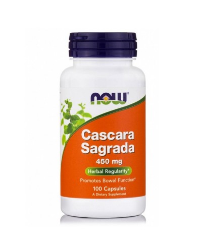 NOW CASCARA SAGRADA 450mg 100caps