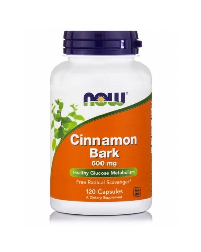 NOW CINNAMON BARK 600mg 120caps