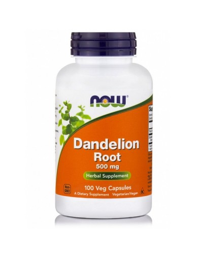 NOW DANDELION ROOT 500mg 100Veg caps