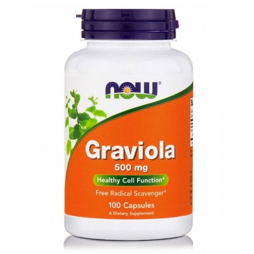 NOW GRAVIOLA 500mg 100caps