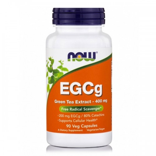 NOW EGCG GREEN TEA EXTRACT 400mg 90Veg.caps