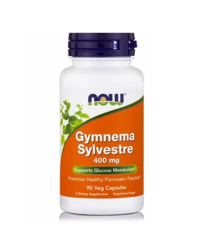 NOW GYMNEMA SYLVESTRE 400mg 90Veg caps