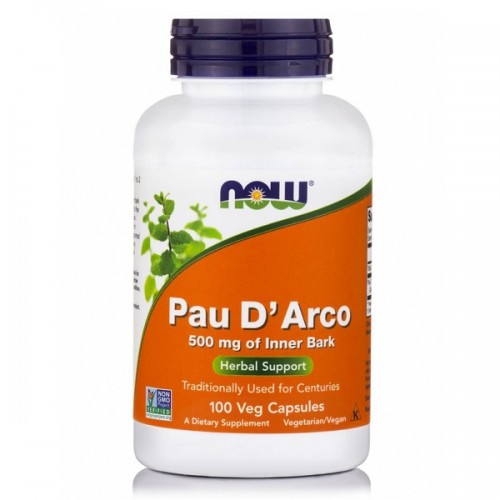 NOW PAU D'ARCO 500mg 100Veg.caps