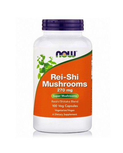 NOW REI-SHI MUSHROOMS 270mg 100Veg caps