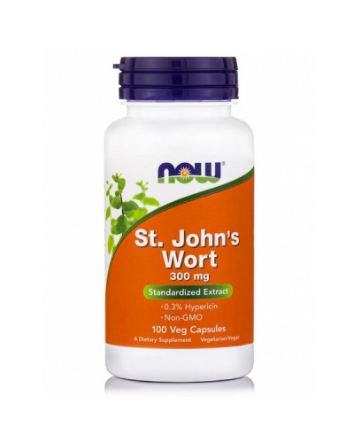 NOW ST  JOHNS WORT 300mg 100Veg  caps