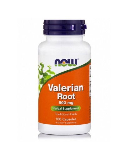 NOW VALERIAN ROOT 500mg 100Veg caps