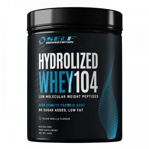 SELF OMNINUTRITION HYDROLYZED WHEY 104 1kg VANILLA