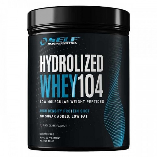 SELF OMNINUTRITION HYDROLYZED WHEY 104 1kg CHOCOLATE