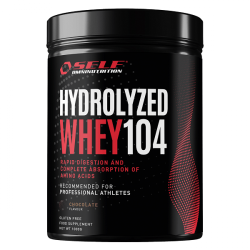 SELF OMNINUTRITION HYDROLYZED WHEY 104 1kg CHOCOLATE