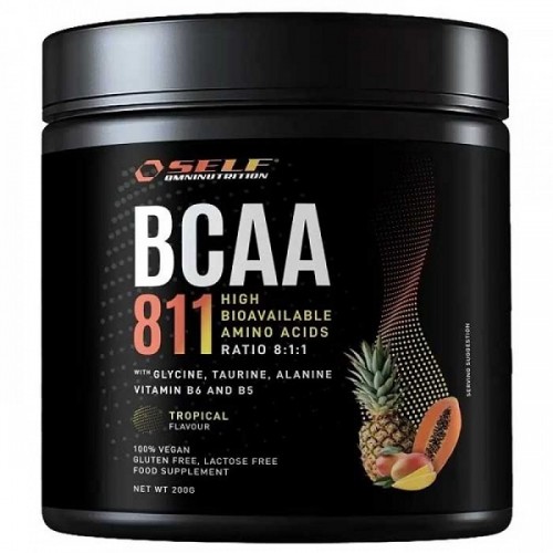 SELF OMNINUTRITION BCAA 8:1:1 200g TROPICAL