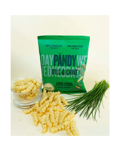 PANDY LENTIL SNACKS DILL & CHIVE 50g