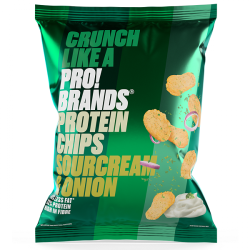 PRO! BRANDS PROTEIN CHIPS 50g SOURCREAM & ONION