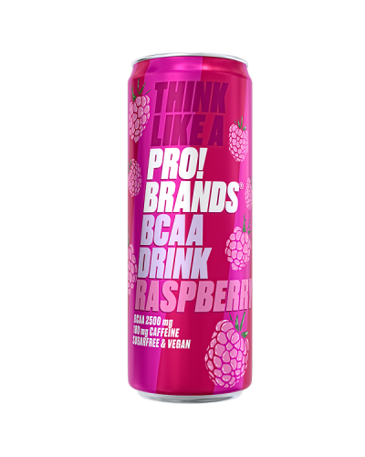 PRO! BRANDS BCAA DRINK 330ml RASPBERRY