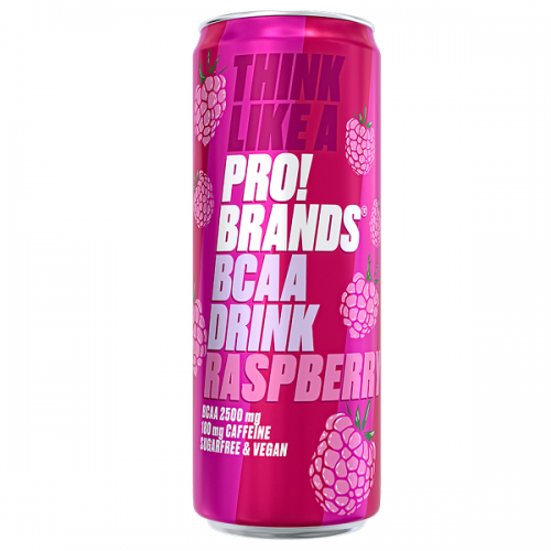 PRO! BRANDS BCAA DRINK 330ml RASPBERRY