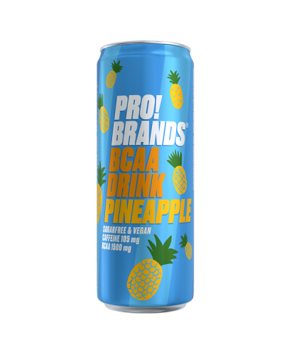 PRO! BRANDS BCAA DRINK 330ml PINEAPPLE