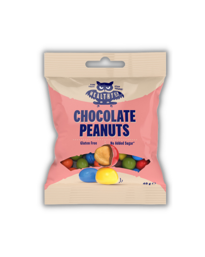 HEALTHY CO CHOCOLATE PEANUTS ΣΟΚΟΛΑΤΑΚΙΑ ΜΕ ΦΥΣΤΙΚΙ 40g