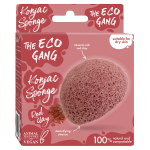 THE ECO GANG KONJAC SPONGE RED CLAY ΣΦΟΥΓΓΑΡΙ ΠΡΟΣΩΠΟΥ ΓΙΑ ΞΗΡΟ ΔΕΡΜΑ 1τμχ