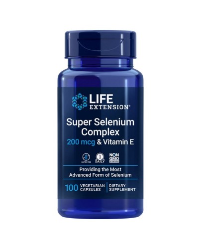 LIFE EXTENSION SUPER SELENIUM COMPLEX 200mg 100Veg caps