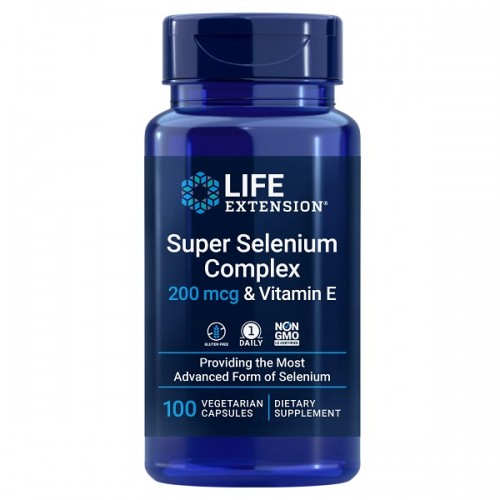 LIFE EXTENSION SUPER SELENIUM COMPLEX 200mg 100Veg.caps