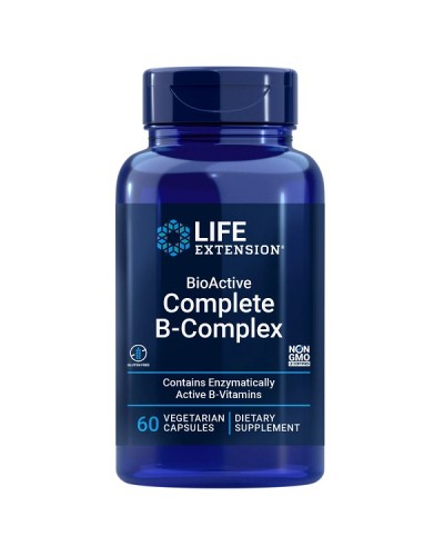 LIFE EXTENSION BIO ACTIVE COMPLETE B-COMPLEX 60Veg caps