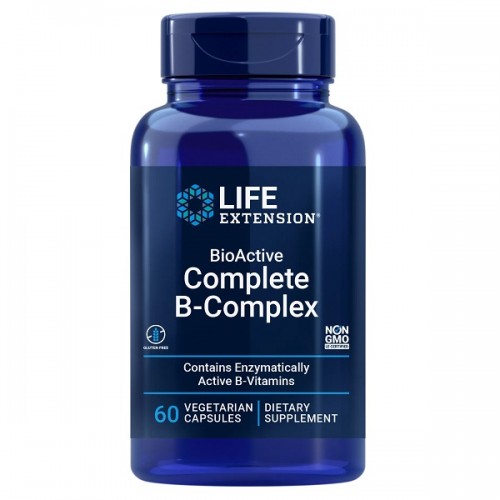 LIFE EXTENSION BIO ACTIVE COMPLETE B-COMPLEX 60Veg.caps