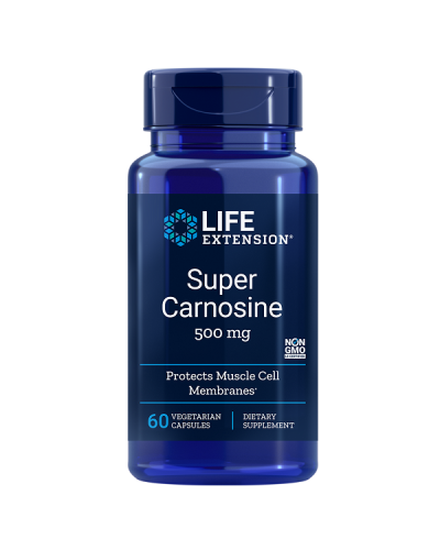 LIFE EXTENSION SUPER CARNOSINE 500mg 60Veg caps