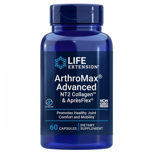 LIFE EXTENSION ARTHROMAX ADVANCED WITH NT2 COLLAGEN & APRESFLEX 60caps