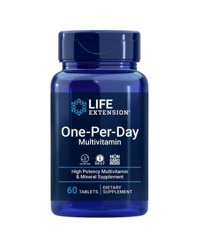 LIFE EXTENSION ONE-PER-DAY MULTIVITAMIN 60tabs