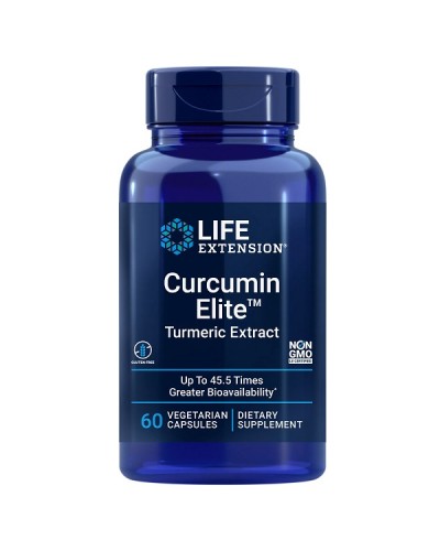 LIFE EXTENSION CURCUMIN ELITE TURMERIC EXTRACT 60Veg caps