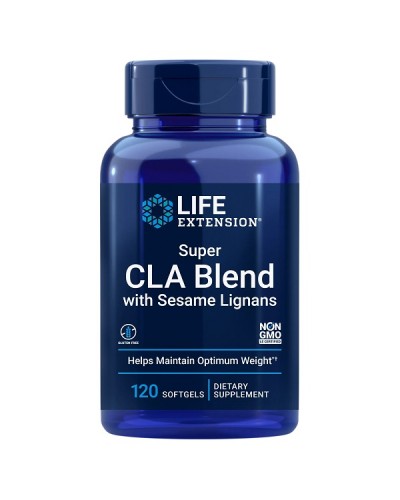 LIFE EXTENSION SUPER CLA BLEND WITH SESAME LIGNANS 120softgels