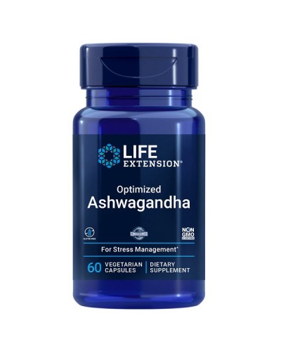 LIFE EXTENSION OPTIMIZED ASHWAGANDHA 60Veg caps