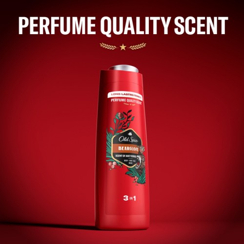 OLD SPICE SHOWER GEL & SHAMPOO BEARGLOVE 400ml