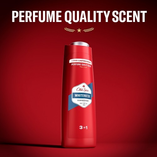 OLD SPICE SHOWER GEL & SHAMPOO WHITEWATER 250ml