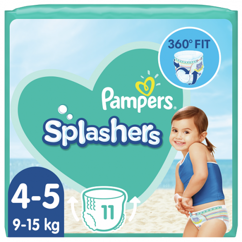 PAMPERS SPLASHERS ΠΑΝΕΣ-ΜΑΓΙΟ No 4-5 (9kg-15kg) 11τμχ