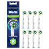 ORAL-B CROSS ACTION ΑΝΤΑΛΛΑΚΤΙΚΕΣ ΚΕΦΑΛΕΣ ΗΛΕΚΤΡΙΚΗΣ ΟΔΟΝΤΟΒΟΥΡΤΣΑΣ 8τμχ