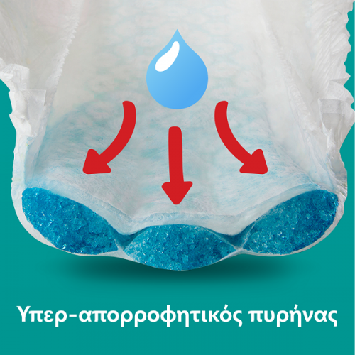 PAMPERS PANTS ΠΑΝΑ-ΒΡΑΚΑΚΙ No.6 (14kg - 19kg) 48τμχ.