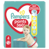 PAMPERS PANTS ΠΑΝΑ-ΒΡΑΚΑΚΙ No.4 (9kg - 15kg) 30τμχ