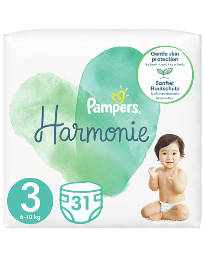 PAMPERS HARMONIE No3 (6-10kg) 31τμχ