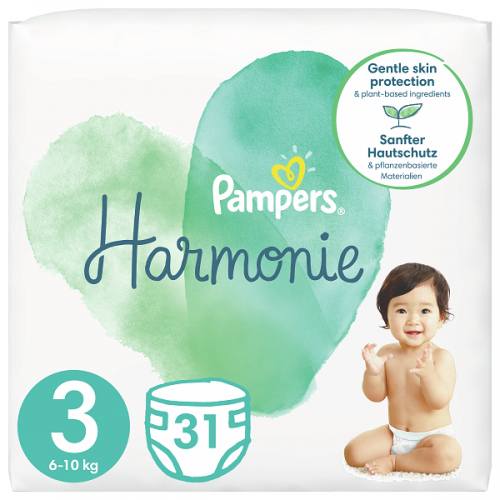 PAMPERS HARMONIE No3 (6-10kg) 31τμχ