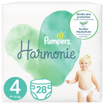 PAMPERS HARMONIE No4 (9-14kg) 28τμχ