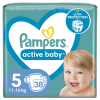 PAMPERS ACTIVE BABY No.5 (11kg - 16kg) 38τμχ 