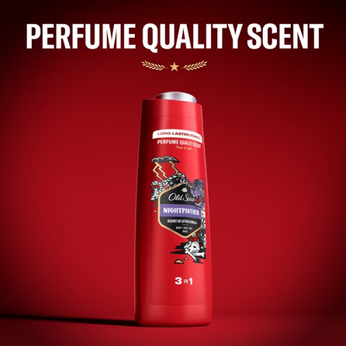 OLD SPICE SHOWER GEL & SHAMPOO NIGHTPANTHER 400ml