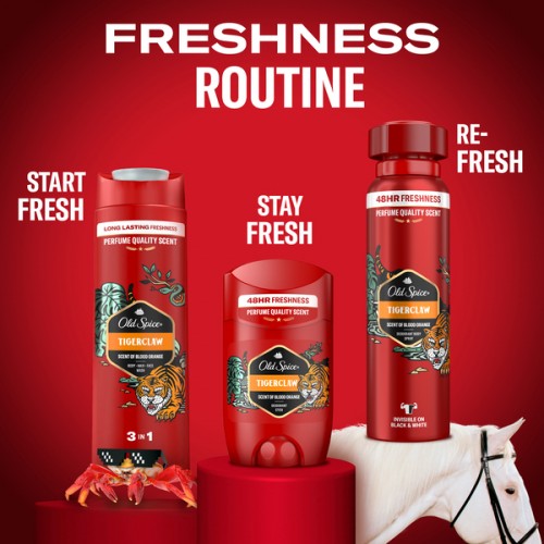 OLD SPICE SHOWER GEL & SHAMPOO TIGERCLAW 400ml