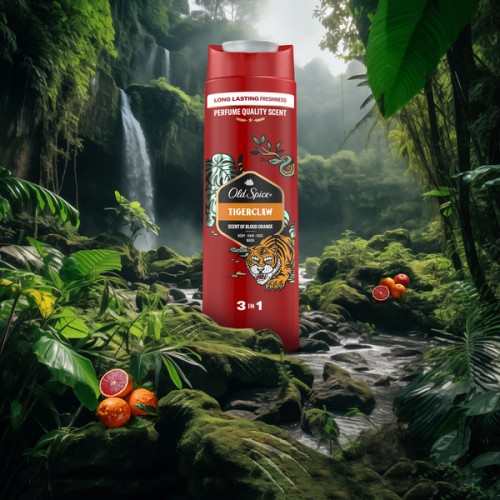 OLD SPICE SHOWER GEL & SHAMPOO TIGERCLAW 400ml