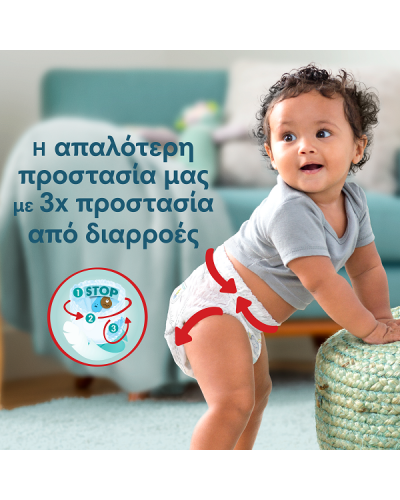 PAMPERS PREMIUM CARE PANTS ΠΑΝΕΣ-ΒΡΑΚΑΚΙ Νο 3 (6-11Kkg) MONTHLY PACK 144τμχ