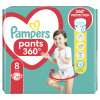 PAMPERS PANTS ΠΑΝΑ-ΒΡΑΚΑΚΙ No.8 (19kg+) 32τμχ