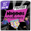 PAMPERS NINJAMAS PYJAMA NIGHT PANTS GIRL ΠΑΝΕΣ-ΒΡΑΚΑΚΙ ΓΙΑ ΚΟΡΙΤΣΙΑ 4-7ετών (17kg-30kg) 10τμχ